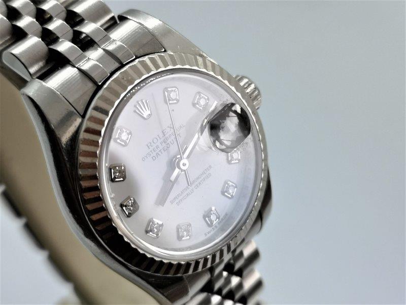 Original diamond dot dial Rolex Ladies Datejust. dial