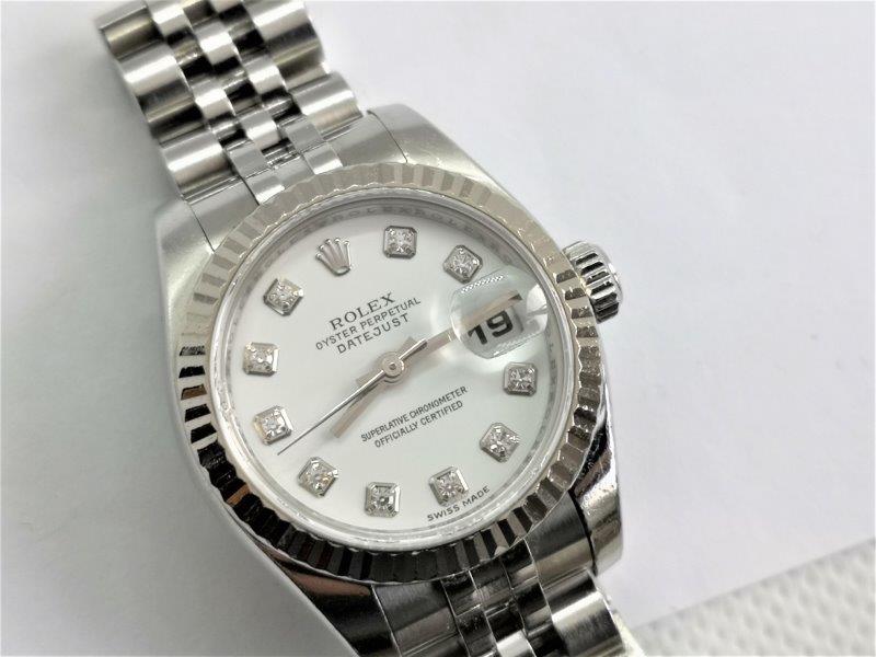 Original diamond dot dial Rolex Ladies Datejust. bracelet