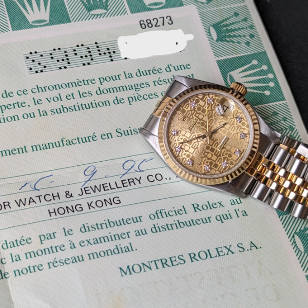 Diamond 31mm Rolex Datejust  bracelet