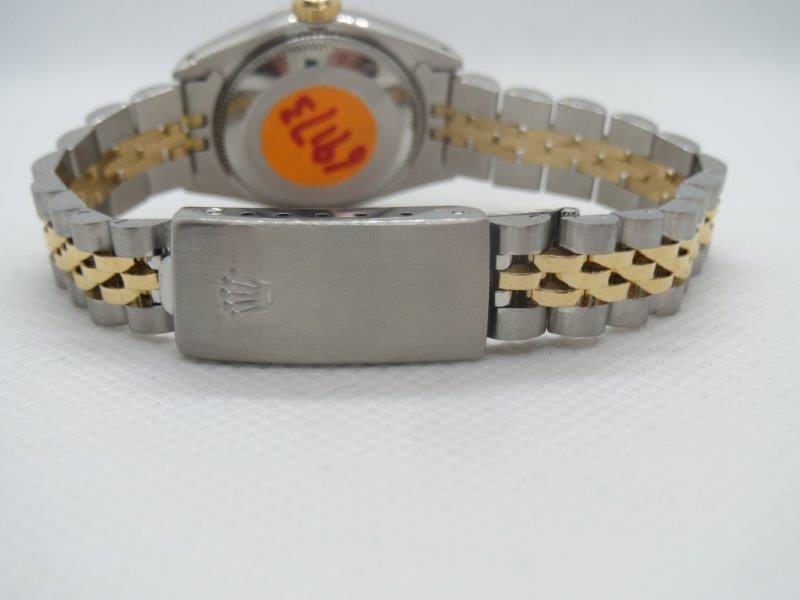 We love this 26mm ladies Datejust in Gold & Steel bracelet