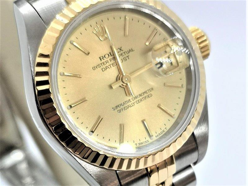 Rolex DateJust with Champagne Dial