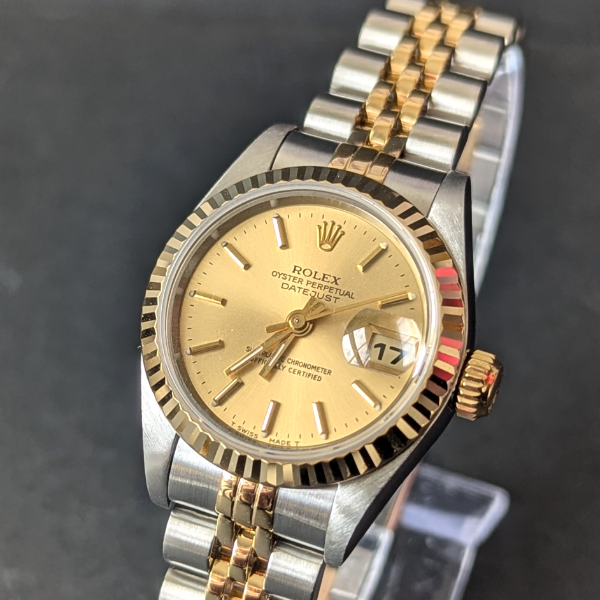 champagne dial rolex 26mm dial