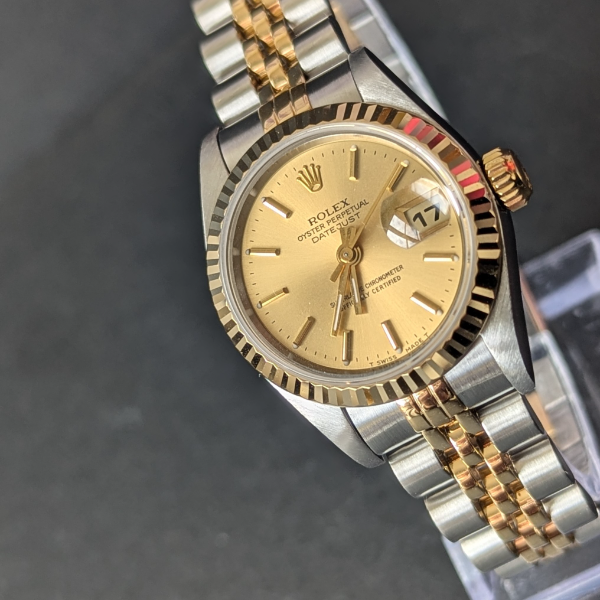 champagne dial rolex 26mm