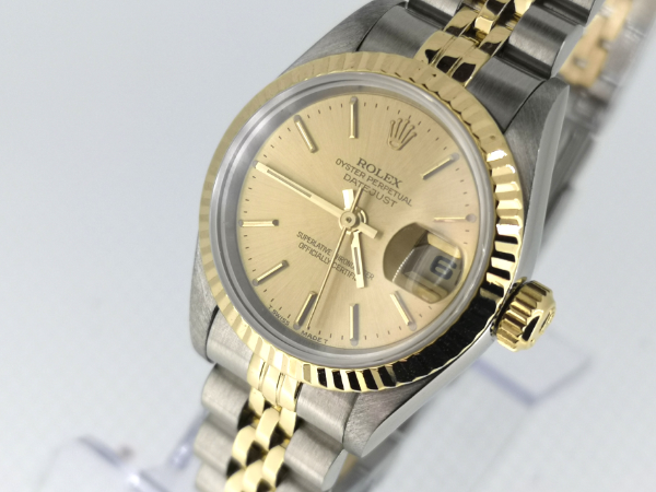 Classic Champagne dial DateJust  dial