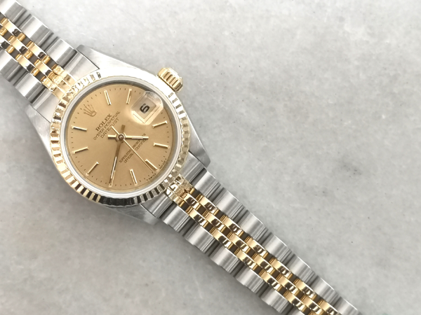 Classic Champagne dial DateJust 