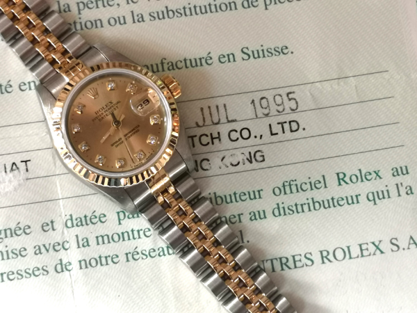 Ladies Diamond 26mm Rolex DateJust  bracelet