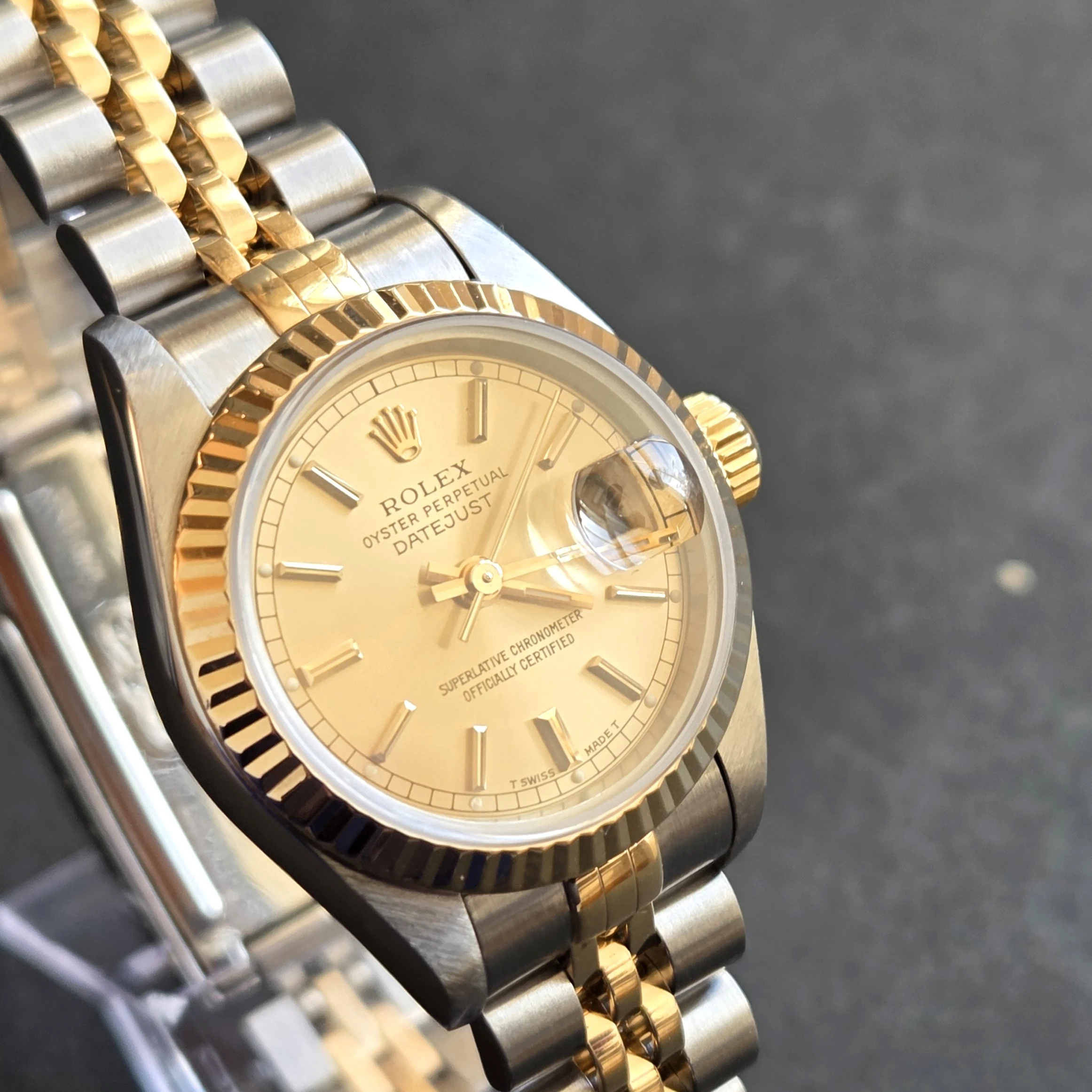 Pre-Owned Rolex Datejust 26mm Bi-Metal front
