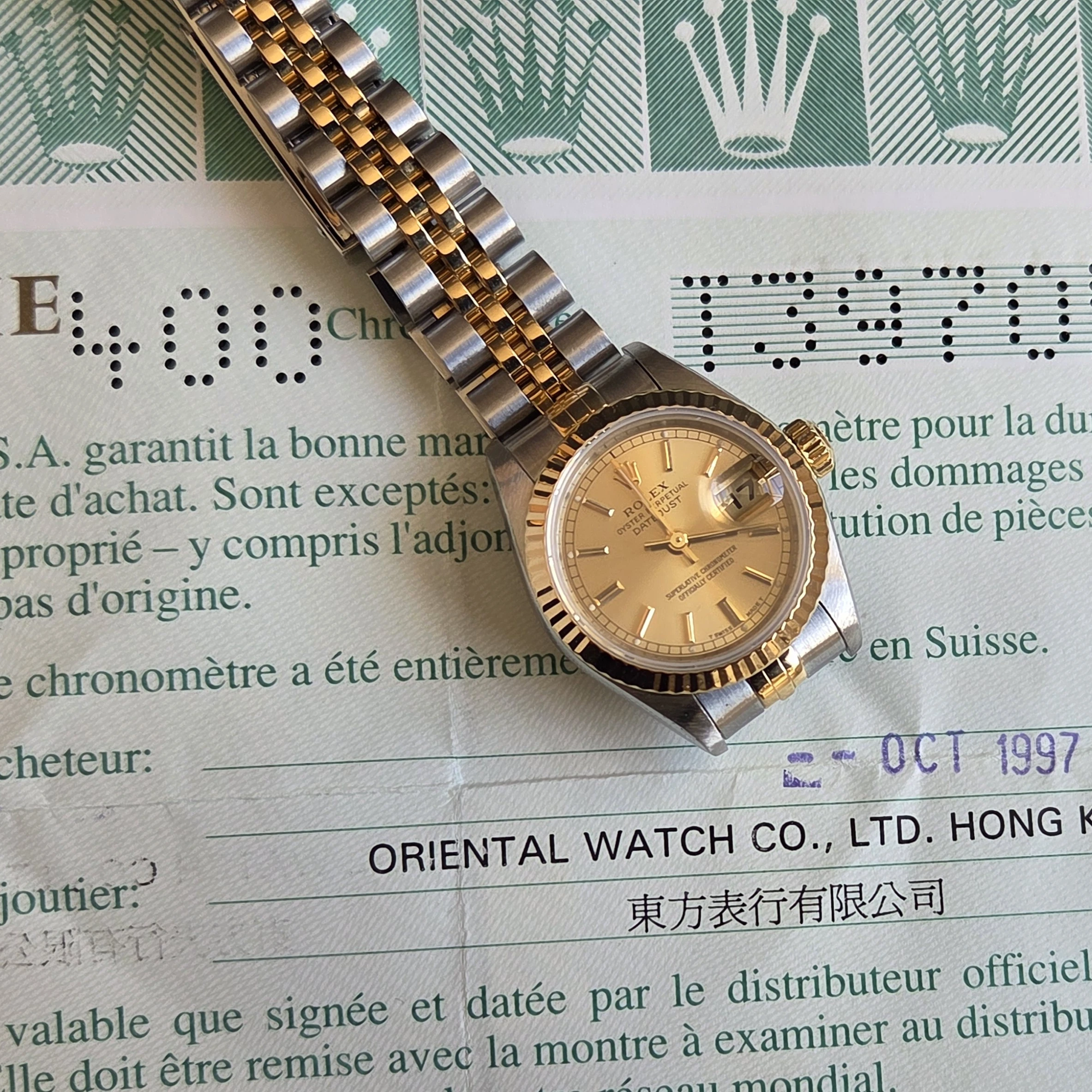 Pre-Owned Rolex Datejust 26mm Bi-Metal bracelet