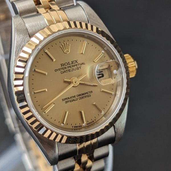 Steel and gold 26mm Datejust