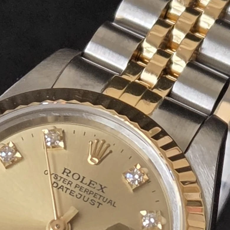 Vintage Rolex DateJust 26mm with Diamonds bracelet
