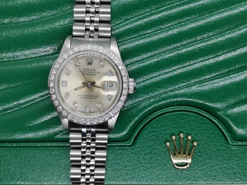 This 26mm ladies Datejust oozes class.