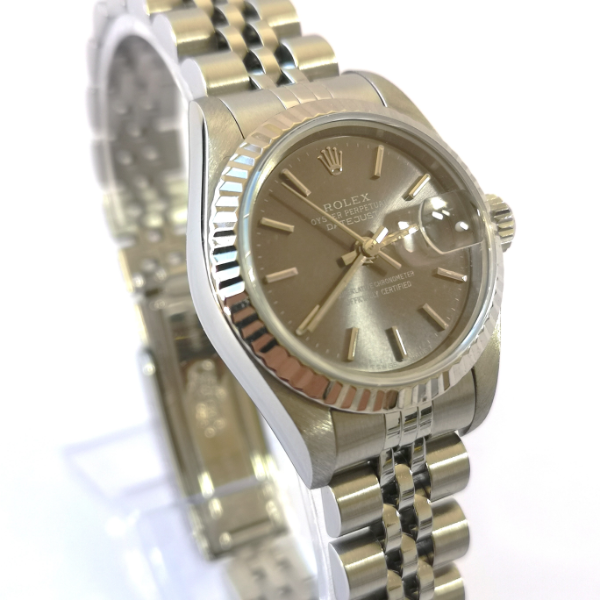 Grey Dial 26mm DateJust front