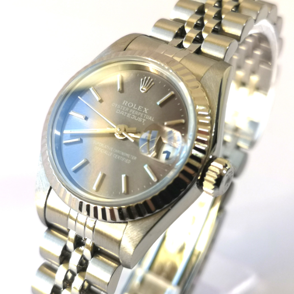 Grey Dial 26mm DateJust crown