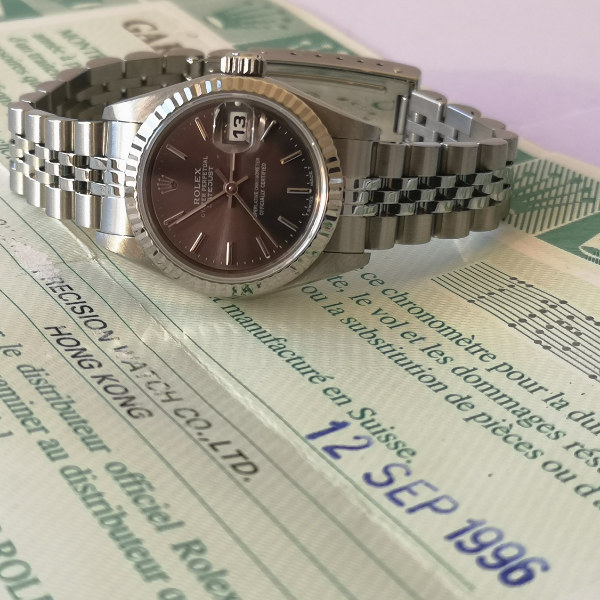 Grey Dial 26mm DateJust clasp