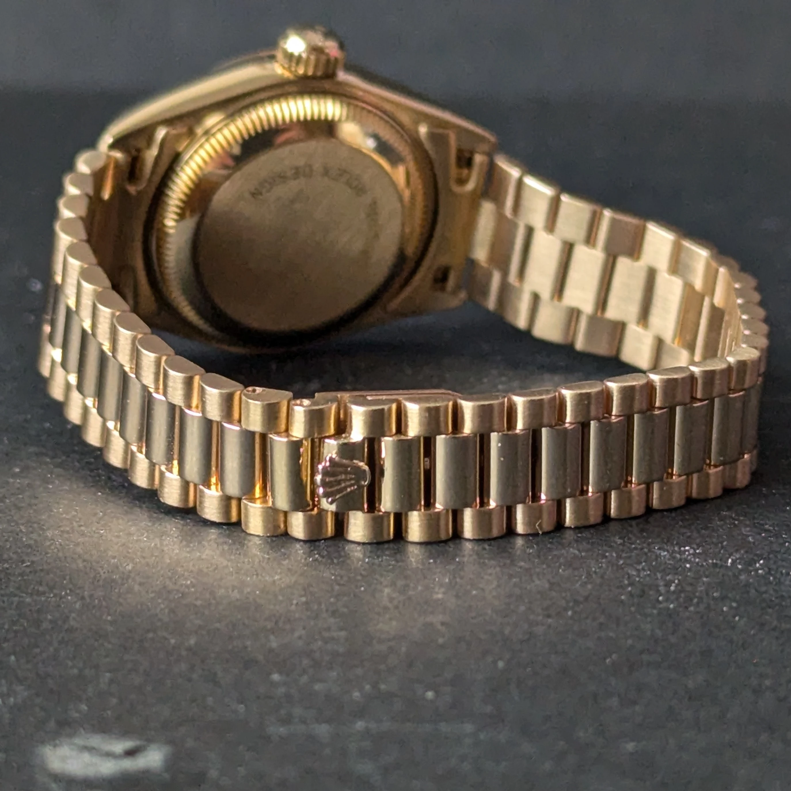 18ct Gold 26mm Rolex DateJust dial