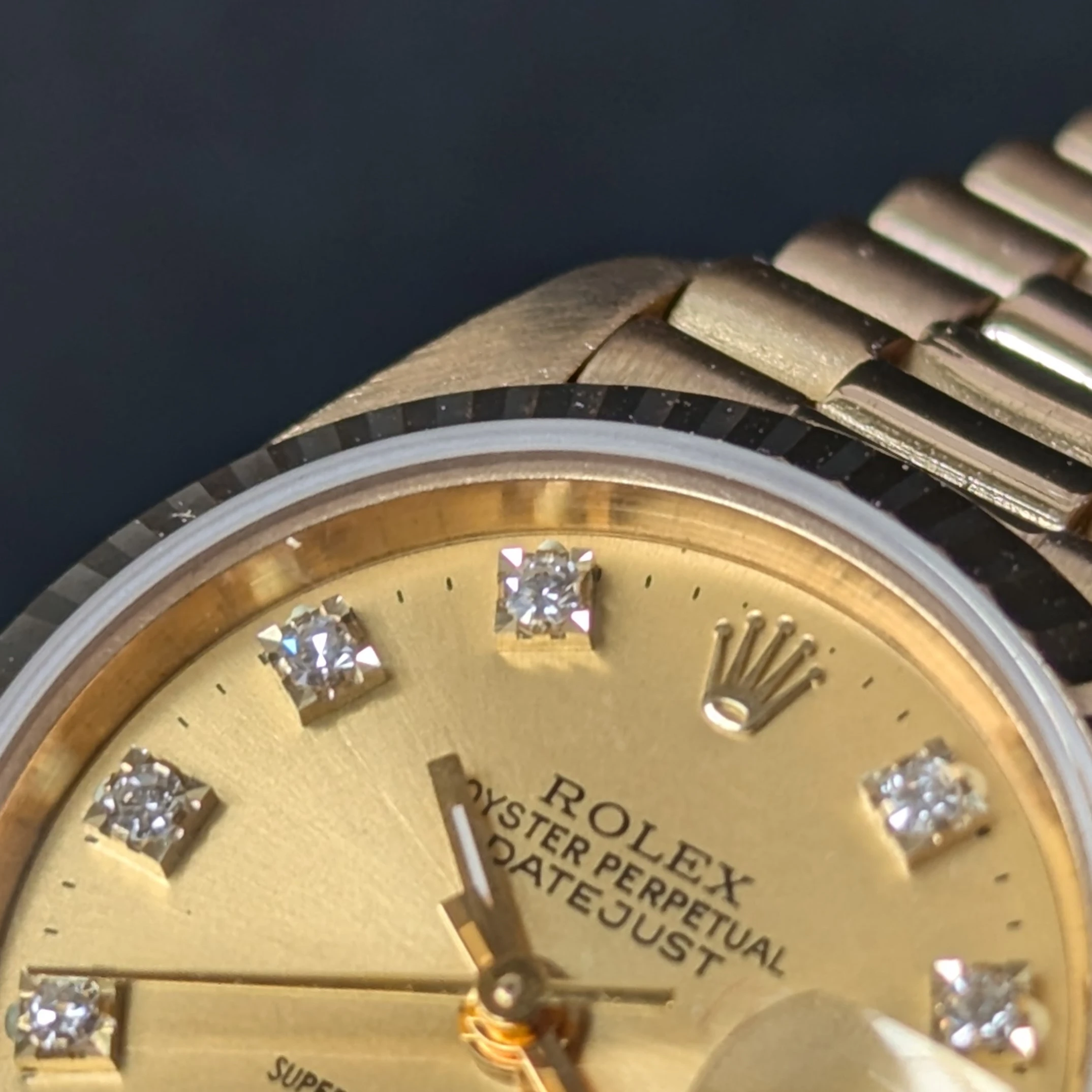 18ct Gold 26mm Rolex DateJust clasp