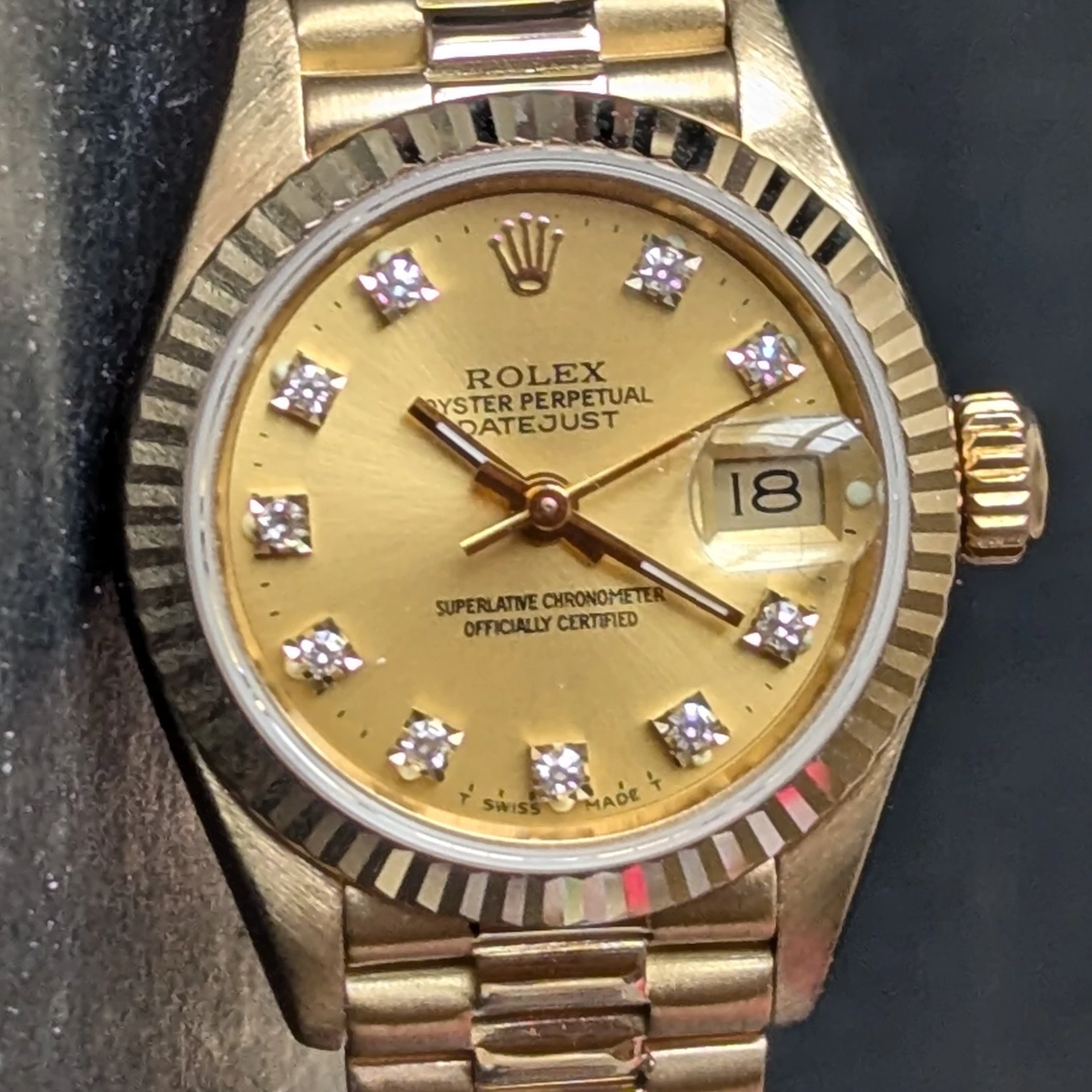 18ct Gold 26mm Rolex DateJust