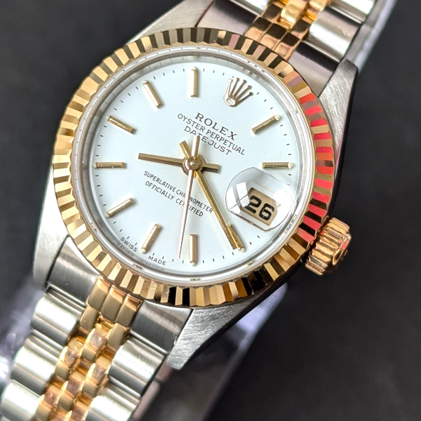 26mm White Dial Datejust dial