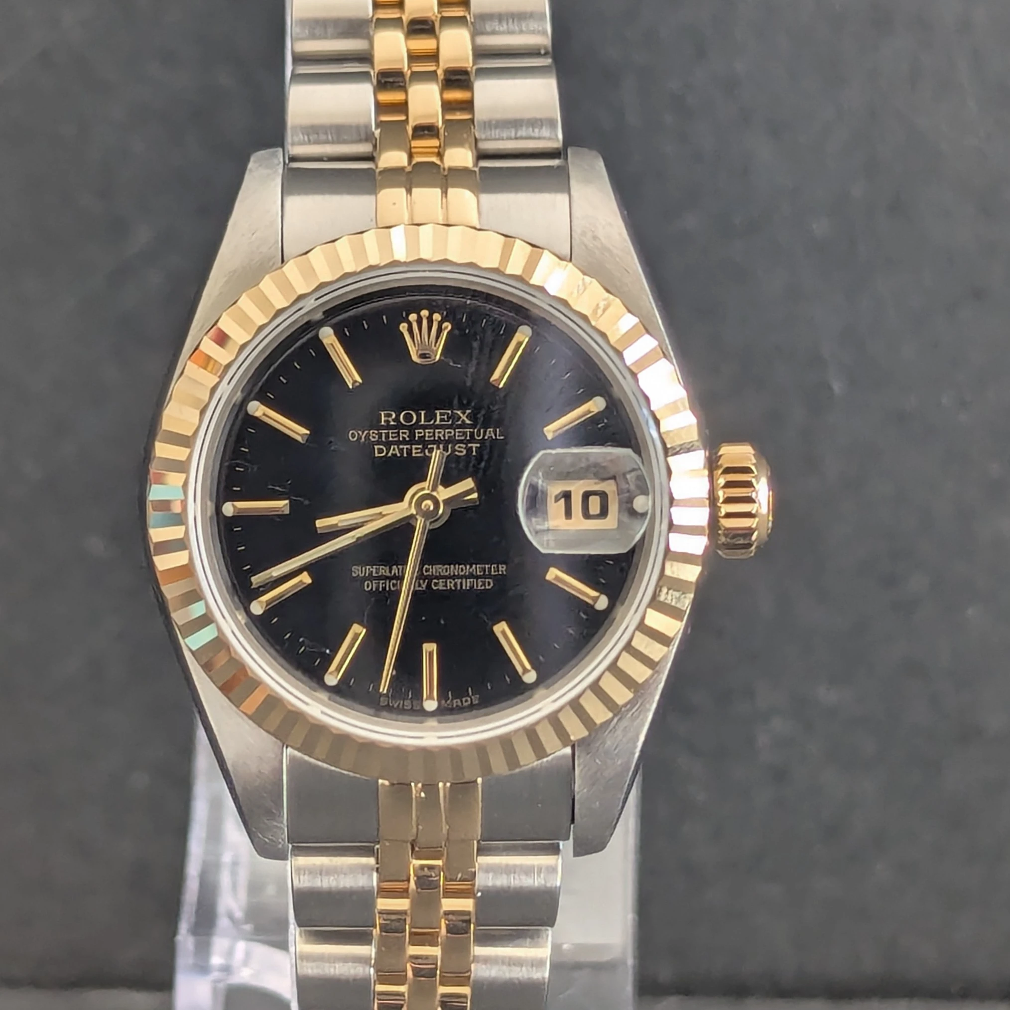 Black Dial 26mm Datejust dial
