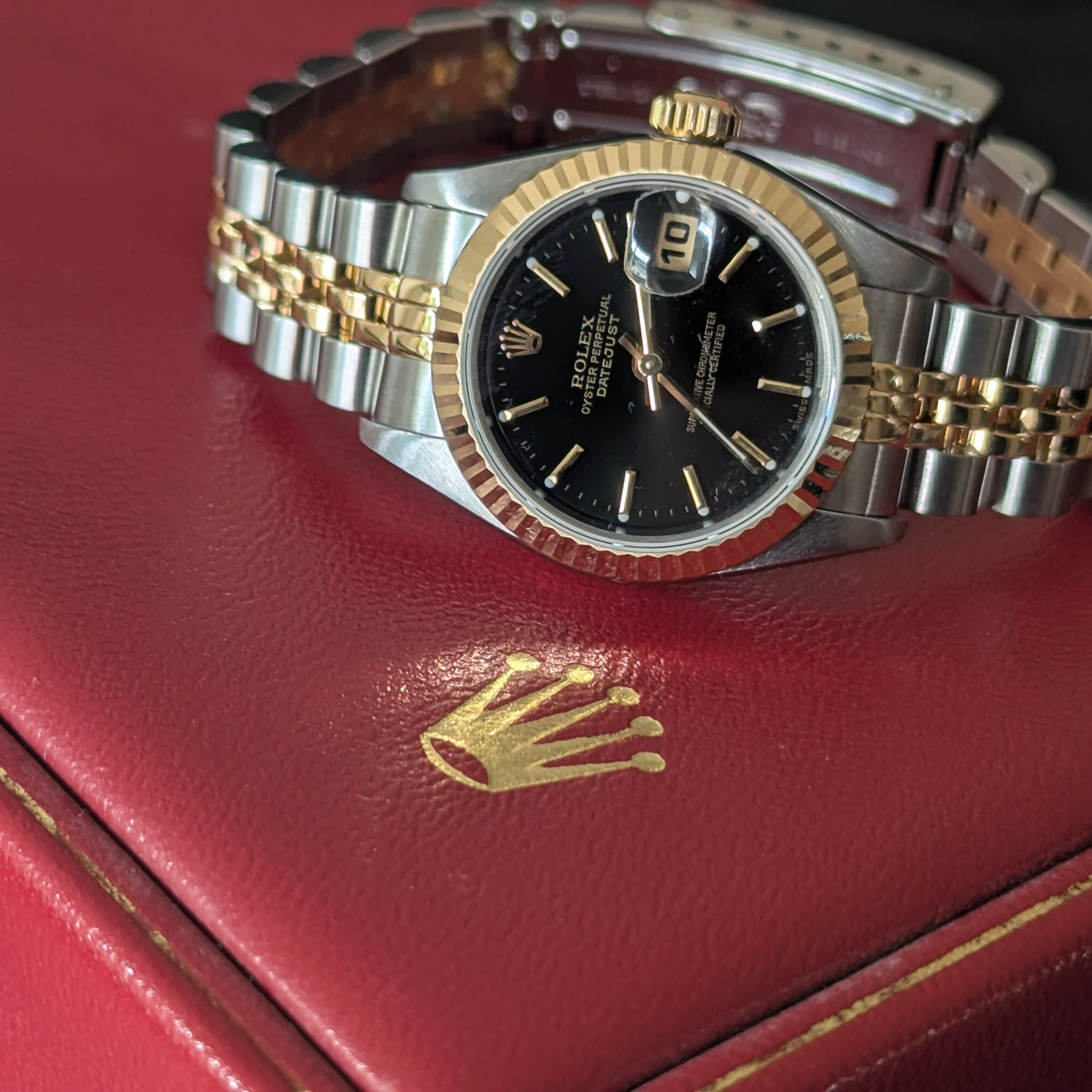 Black Dial 26mm Datejust clasp