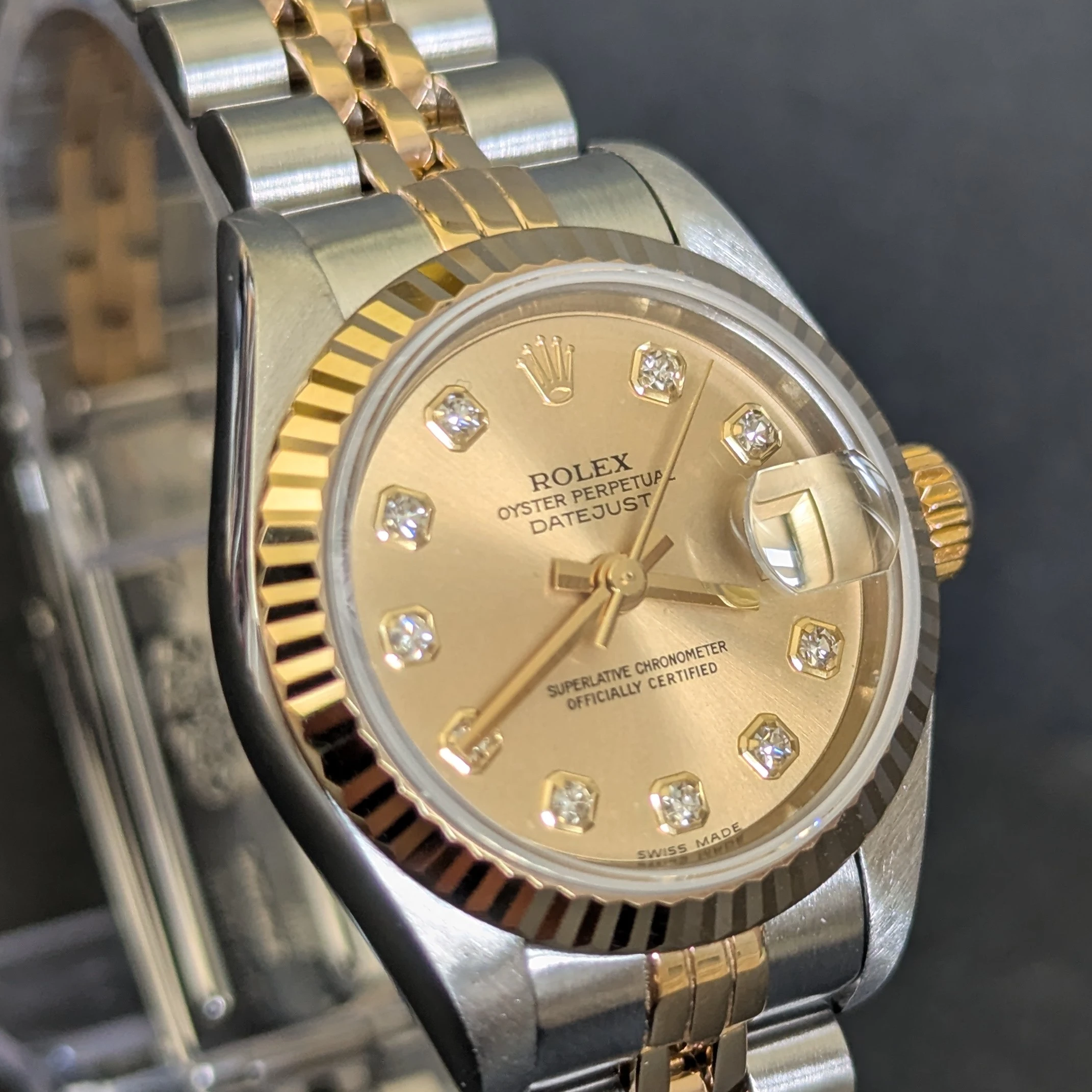 Classic Lady Rolex with Diamonds dial