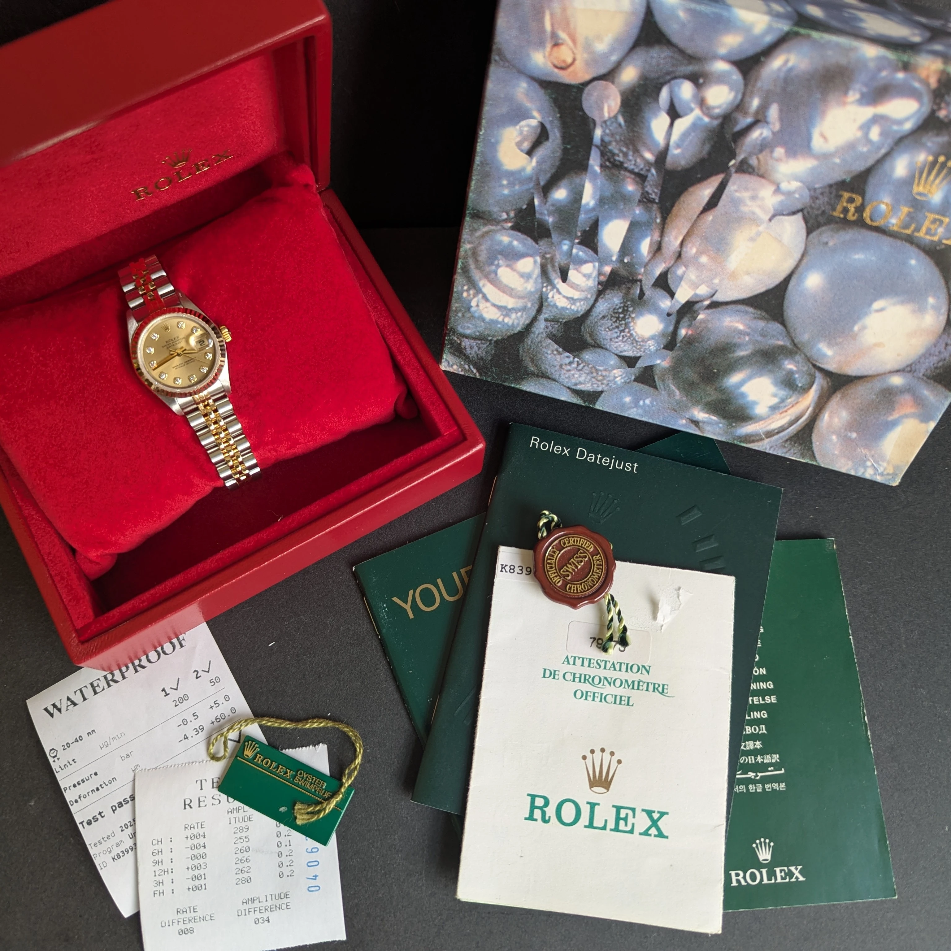 Classic Lady Rolex with Diamonds bracelet