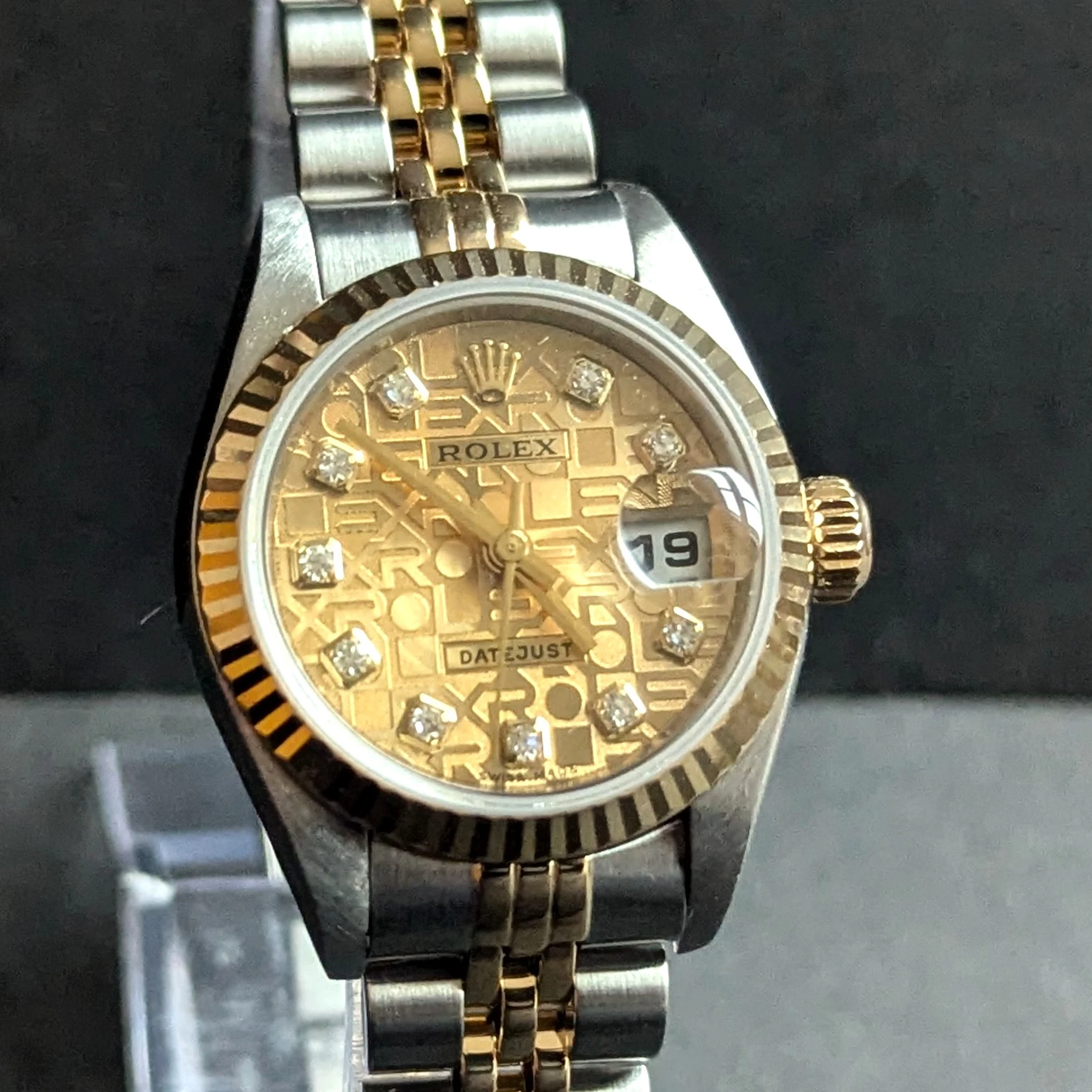 Jubilee Diamond 26mm DateJust crown