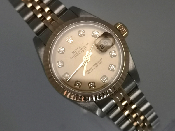 79173 Steel and Gold 26mm DateJust