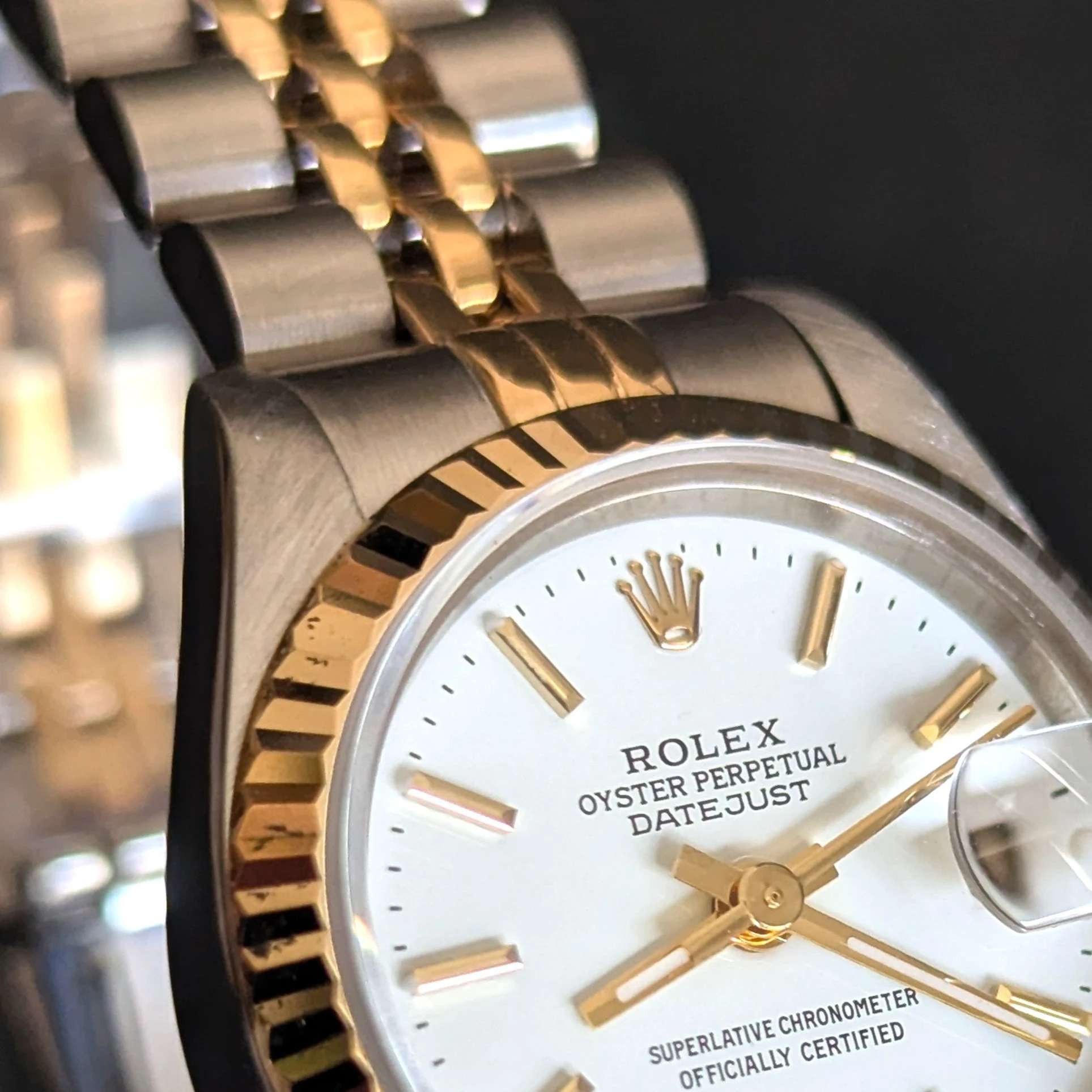 White Dial Rolex Lady DateJust