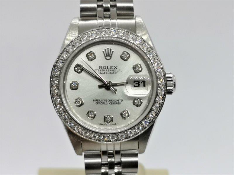 Classic Ladies Rolex with Gorgeous crown