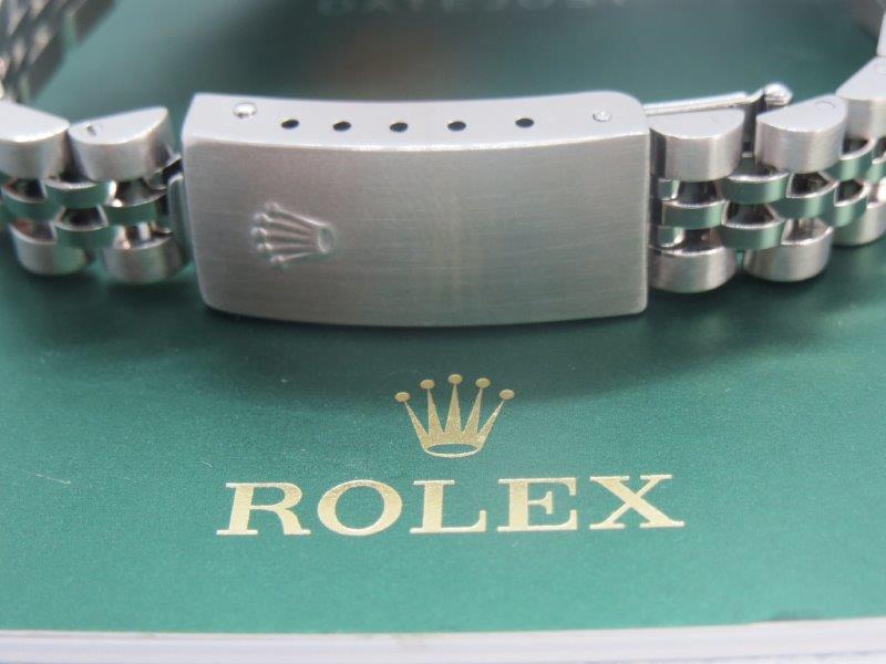 Original diamond dot dial Rolex Ladies Datejust side