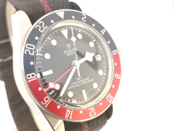 Tudor Black Bay GMT 41mm ref. 79830RB, black - front view